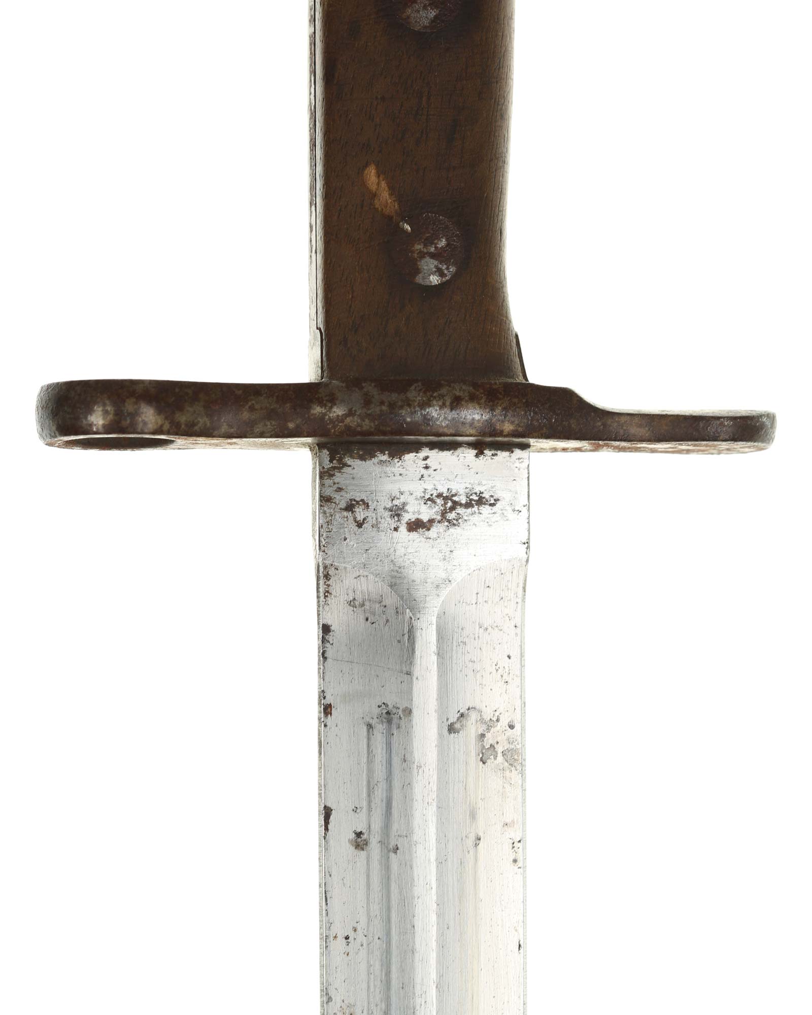 Schweizer Seitengewehr 1889/18 – Tragesystem Detail