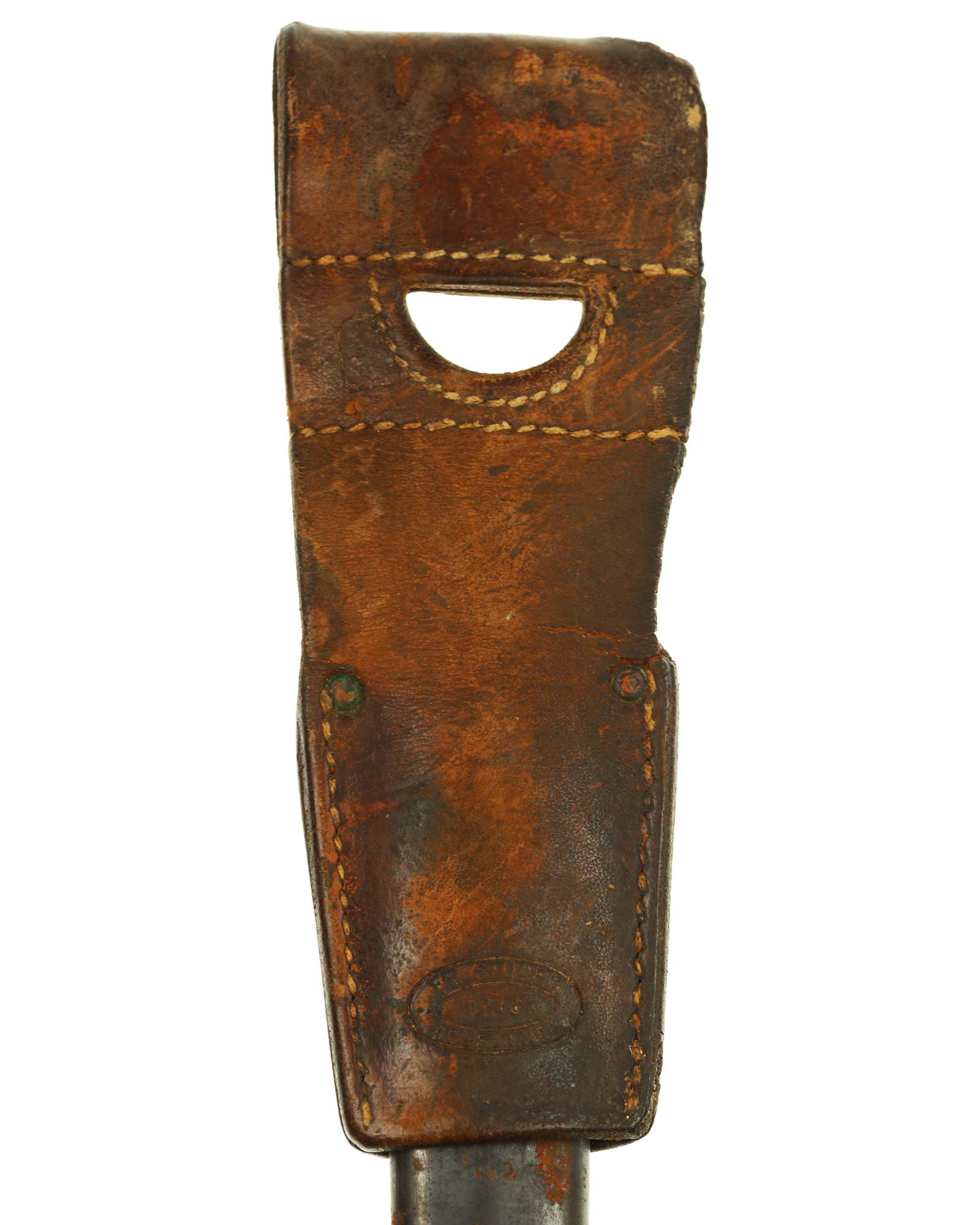 Schweizer Seitengewehr 1889/18 – Seitenansicht komplett