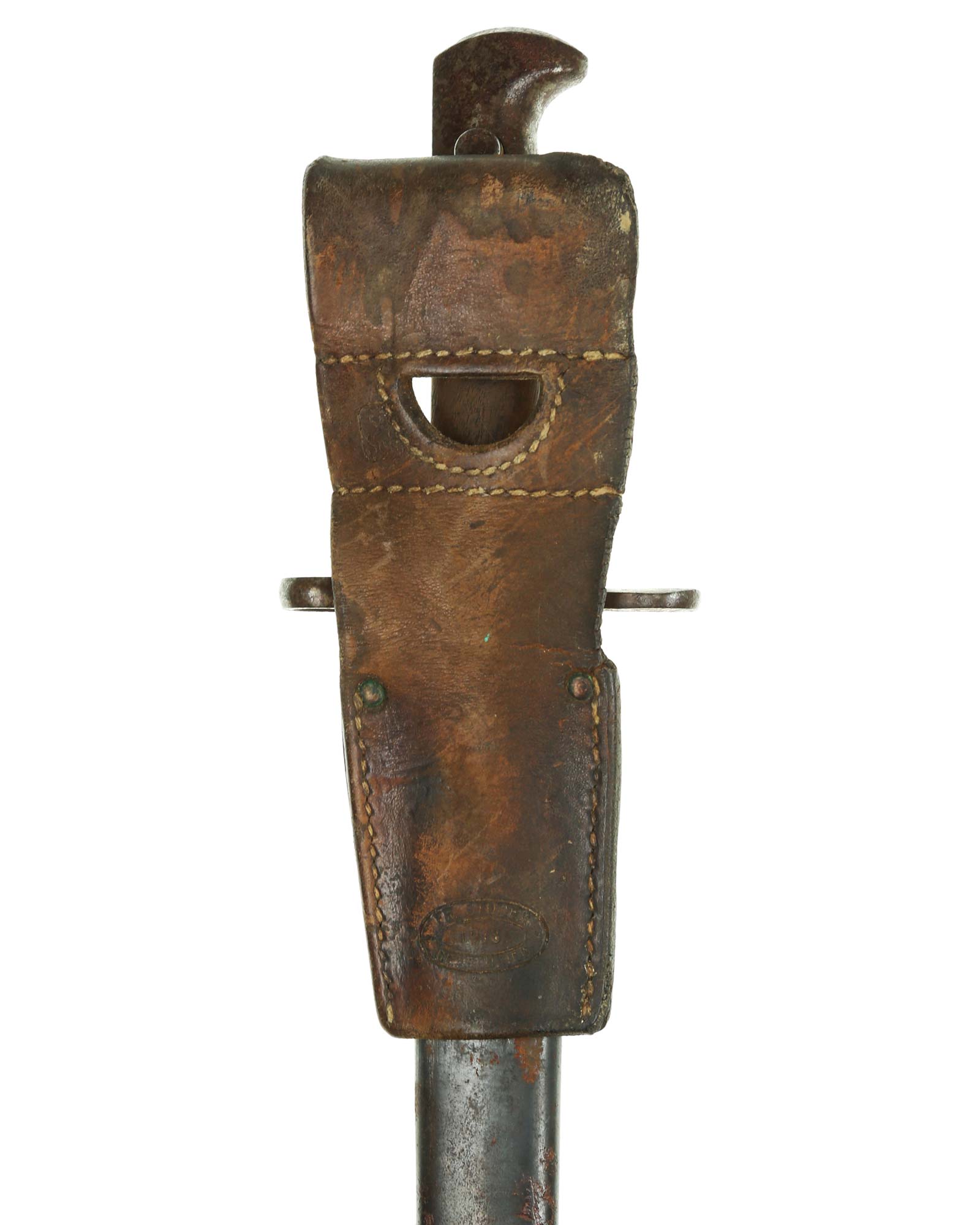 Schweizer Seitengewehr 1889/18 – Parierstange mit Laufring