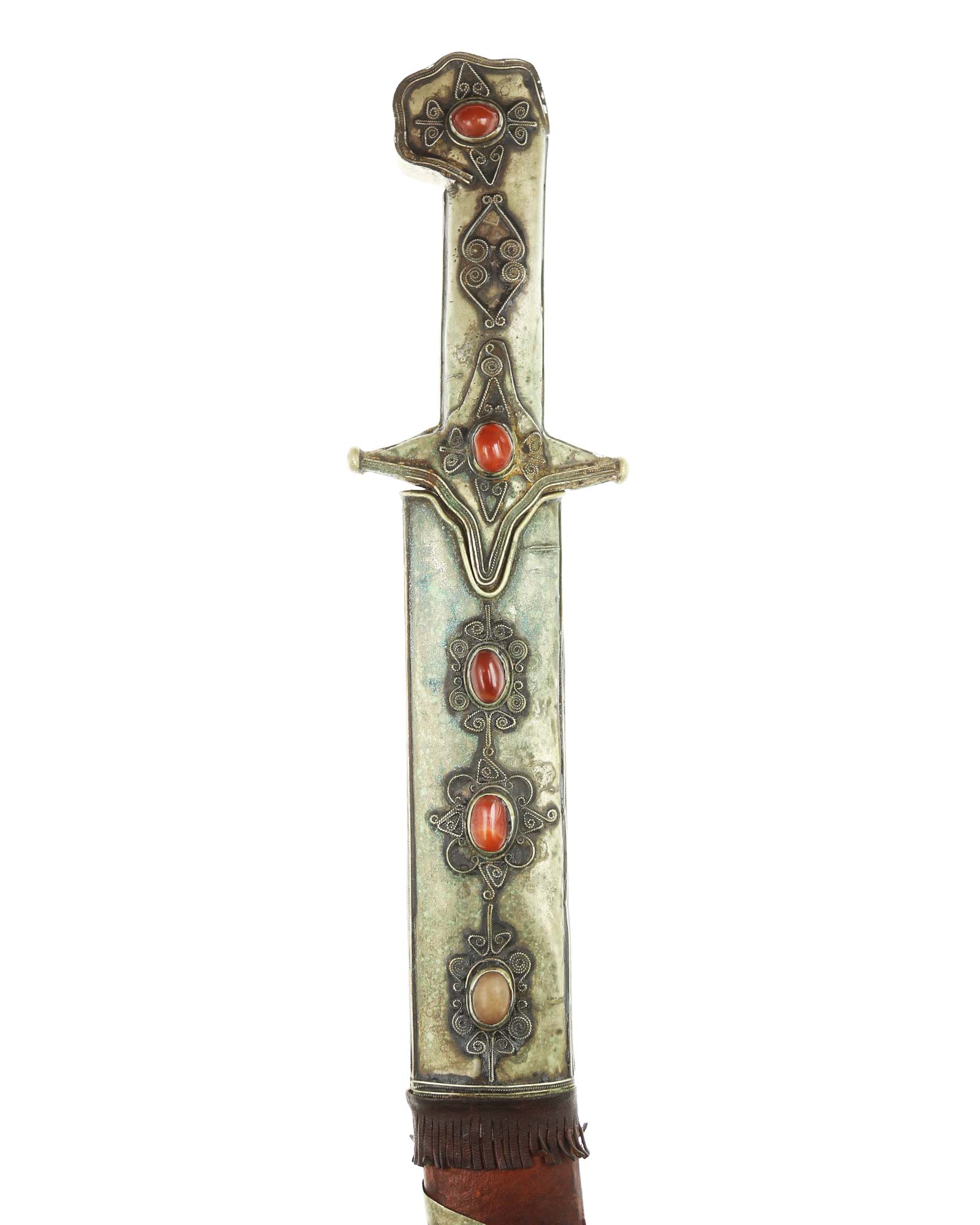 Antiker Shamshir Säbel – Detail Griff 18. Jahrhundert