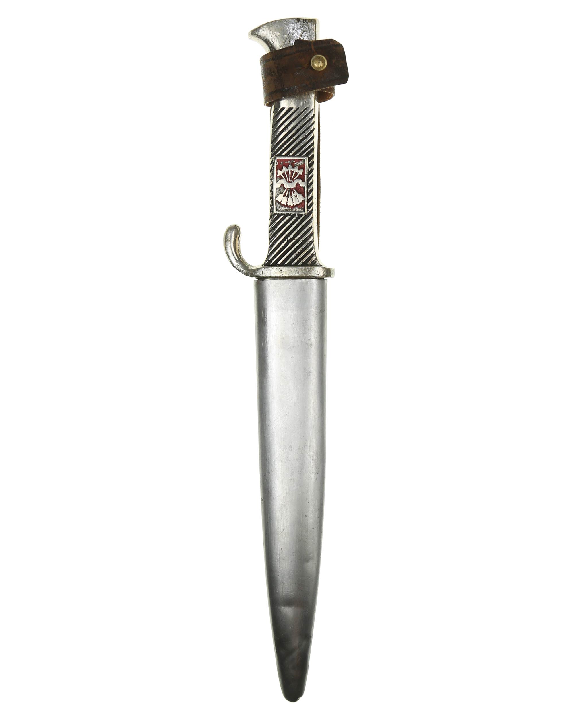 Falange Dolchmesser Spanien – Klinge mit Initialen JBB