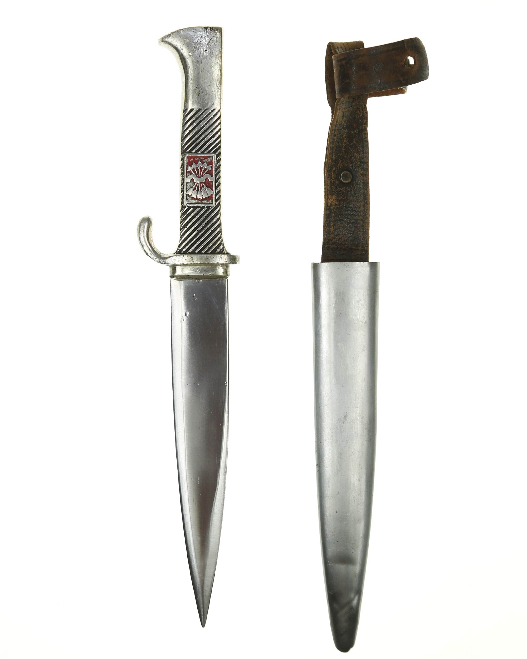 Falange Dolchmesser Spanien – Seitenansicht