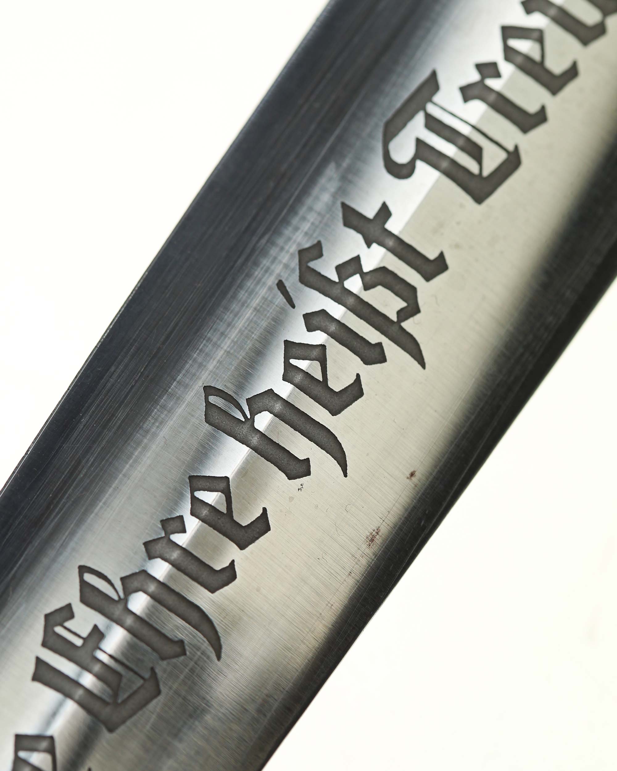 SS service dagger blade with motto Meine Ehre heißt Treue and visible crossgrain