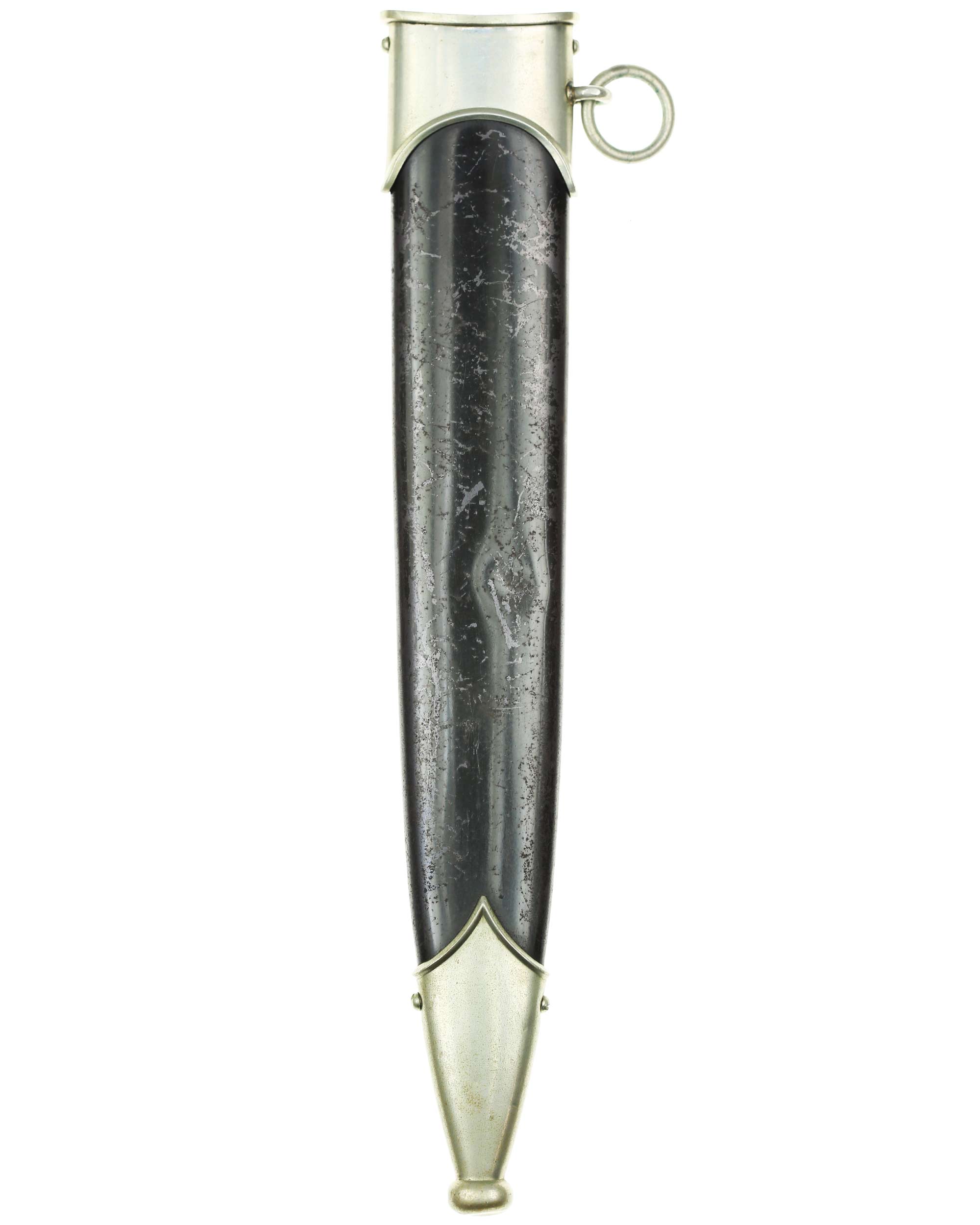 Reverse blade with complete H. Himmler dedication and Carl Eickhorn Solingen maker mark