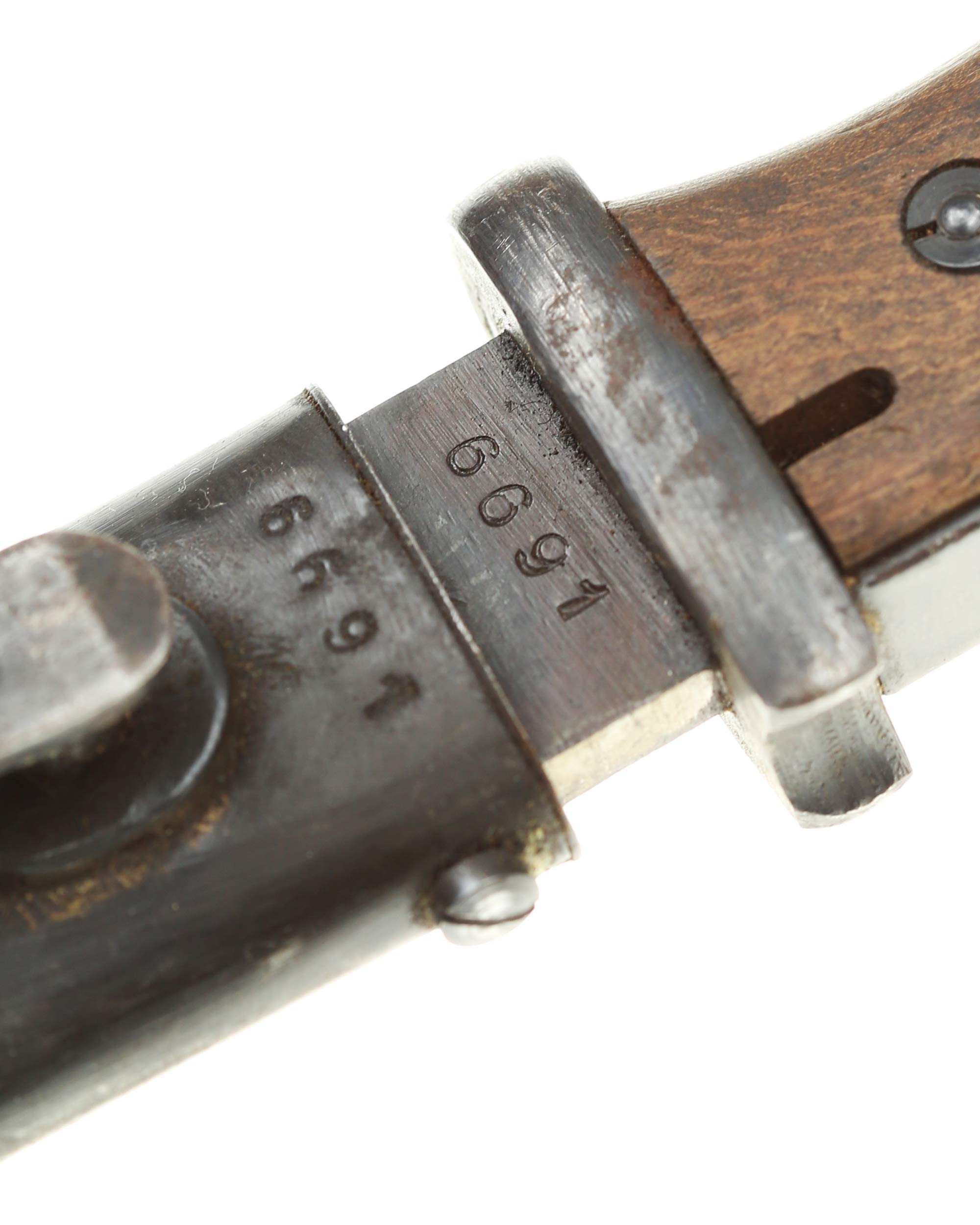 Maker code cvl 44 Weyersberg Kirschbaum Solingen on Wehrmacht bayonet