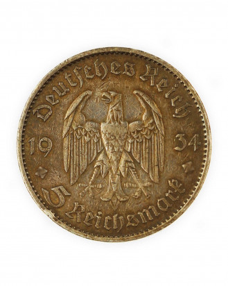 © DGDE GmbH - 5 Reichsmark German Reich (Garrison Church) 1935