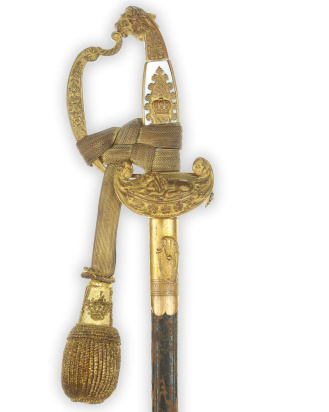 &copy; DGDE GmbH - Bavarian Dress Sword for State Officials of the Prince Regent Period with Portepee