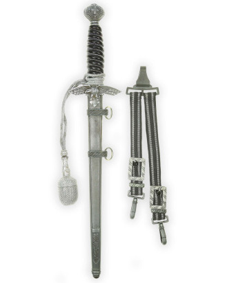 © DGDE GmbH - Luftwaffe Funeral Dagger [1937] with Hangers and Expertise by Robert Klaas Solingen