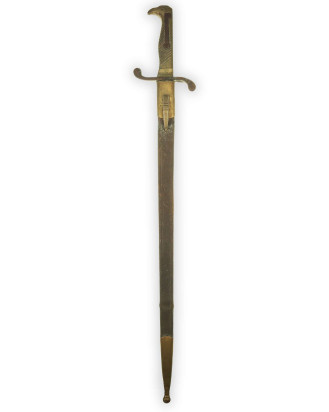 © DGDE GmbH - Штык немецкий унтер-офицерский обр. 1871 г. - Edwald Cleff Solingen