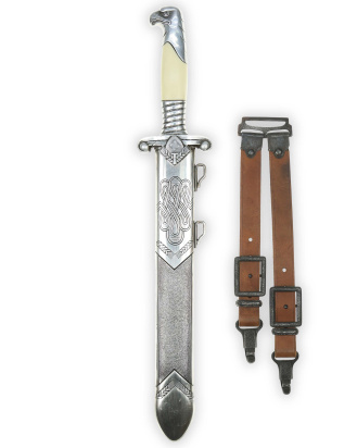&copy; DGDE GmbH - RAD Leader´s Dagger [M1937] with Hanger by Ernst Pack & Söhne Solingen