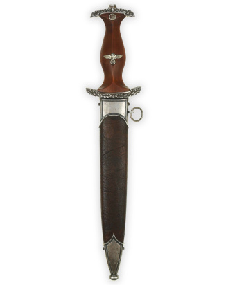 &copy; DGDE GmbH - SA Ehrendolch [Frühe Fertigung] mit Damastklinge PD - Tiger Solingen