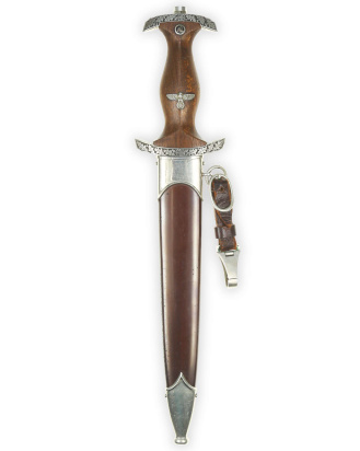 &copy; DGDE GmbH - Наградной кинжал членов штурмовых отрядов СА обр. 1933 года - Зауэр & сын (1751 г.) Зуль