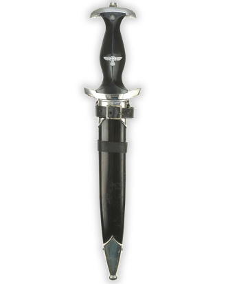 &copy; DGDE GmbH - SS Dagger [Late Model] with Vertical-Hanger by RZM M7/80 (Gustav Spitzer Solingen)