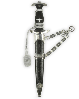 &copy; DGDE GmbH - Парадный кинжал СС обр. 1936 г. "Лидер" с цепным подвесом типа-B1