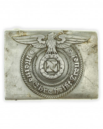 © DGDE GmbH - Waffen-SS Koppelschloss für Mannschaften [Aluminium] - RZM 36/38 SS