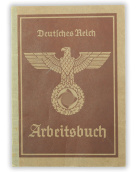 German Reich Labour Book 1939 – Labour Office Siegen
