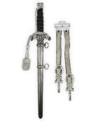 Dolch für Bahnschutzführer [M1935] mit Portepee & Expertise - Robert Klaas Solingen 3921