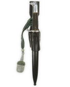 Короткий парадный штык [K98] с травлением, темляком и подвесом — Ernst Pack Золинген