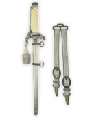 Army Officer’s Dagger with Hangers & Portepee by F.W. Höller Solingen