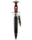 NSKK Dienstdolch [Späte Fertigung] mit Gehänge - RZM M7/73 (F.&A. Helbig Steinbach)