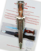 Кинжал членов штурмовых отрядов СА обр. 1933 года - Пауль Эбель Золинген