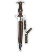 SA Dienstdolch [Späte Fertigung] mit 3-tlg. Gehänge - RZM M7/85 (Arthur Evertz Solingen)