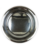 Große Servier-/Warmhalteplatte (Ø ca. 40,3 cm) – Wellner „67“, Reichsadler mit „AH“, Seriennr. 152872