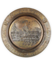 Bronze plate Nuremberg Reichsparteitage