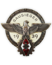 Victors Badge in the National Trade Competition 1939 by G. Brehmer Markneukirchen