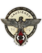 Victors Badge in the National Trade Competition 1939 by G. Brehmer Markneukirchen