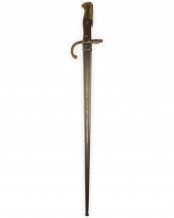 French Gras rifle bayonet - Model 1874