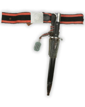 Feuerwehr Seitengewehr mit Koppelschuh, Portepee & Koppelschloss – Ernst Pack & Söhne Solingen Feuerwehr Seitengewehr mit Koppelschuh, Portepee & Koppelschloss – Ernst Pack & Söhne Solingen