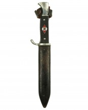 HJ Fahrtenmesser [Späte Fertigung] – RZM M7/80 (Gustav Spitzer Solingen)