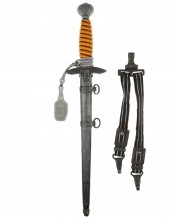 Luftwaffen Offiziersdolch [1937] mit Gehänge und Portepee