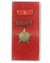 Medaille zum Ehrentitel Held der Arbeit - 2. Modell
