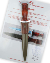 NPEA Graduation Student Dagger [M1935] "SP" by Karl Burgsmüller Berlin