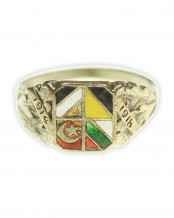 World War 1 Patriotic Finger Ring