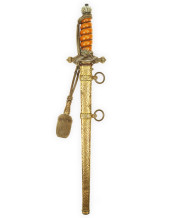 Кортик морской офицерский обр. 1929 года (Веймарская республика) - E.&F. Хёрстер Золинген