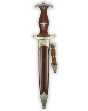 SA Dienstdolch [Frühe Fertigung] mit Gehänge - Otto Simon Steinbach