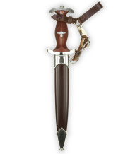 SA Dienstdolch [Späte Fertigung] mit 3-tlg. Gehänge - RZM M7/37 (Robert Klaas Solingen)