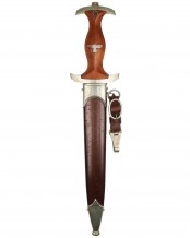SA Ehrendolch [Ernst Röhm] mit Gehänge - Ernst Pack & Söhne Solingen