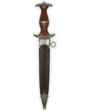 Почётный кинжал СА (раннего производства) с дамасской клинком «PD» - ТИГЕР Золинген