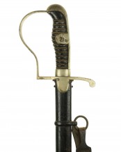 Doves Head Army Officer's Sword by E.&F. Hörster Solingen