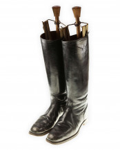Pair of SS Marked Officer Boots - SS 43/37 RZM